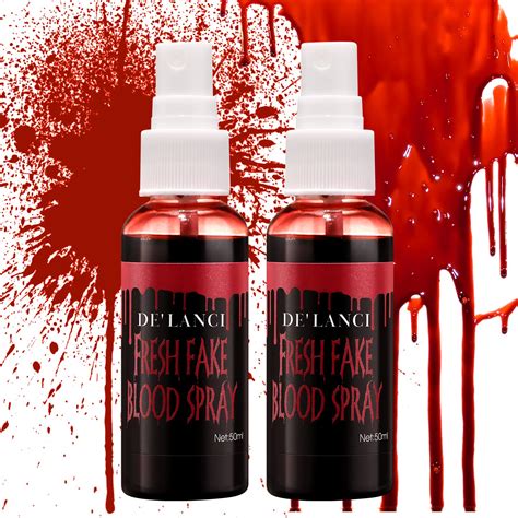 fake blood clothing spray|halloween scary blood.